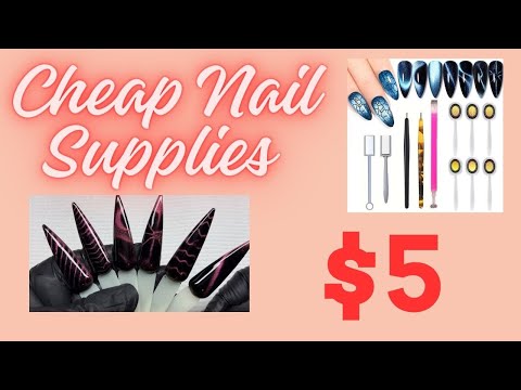 Cheap Shein Nail Supplies: Cat Eye "Worth it!!!"