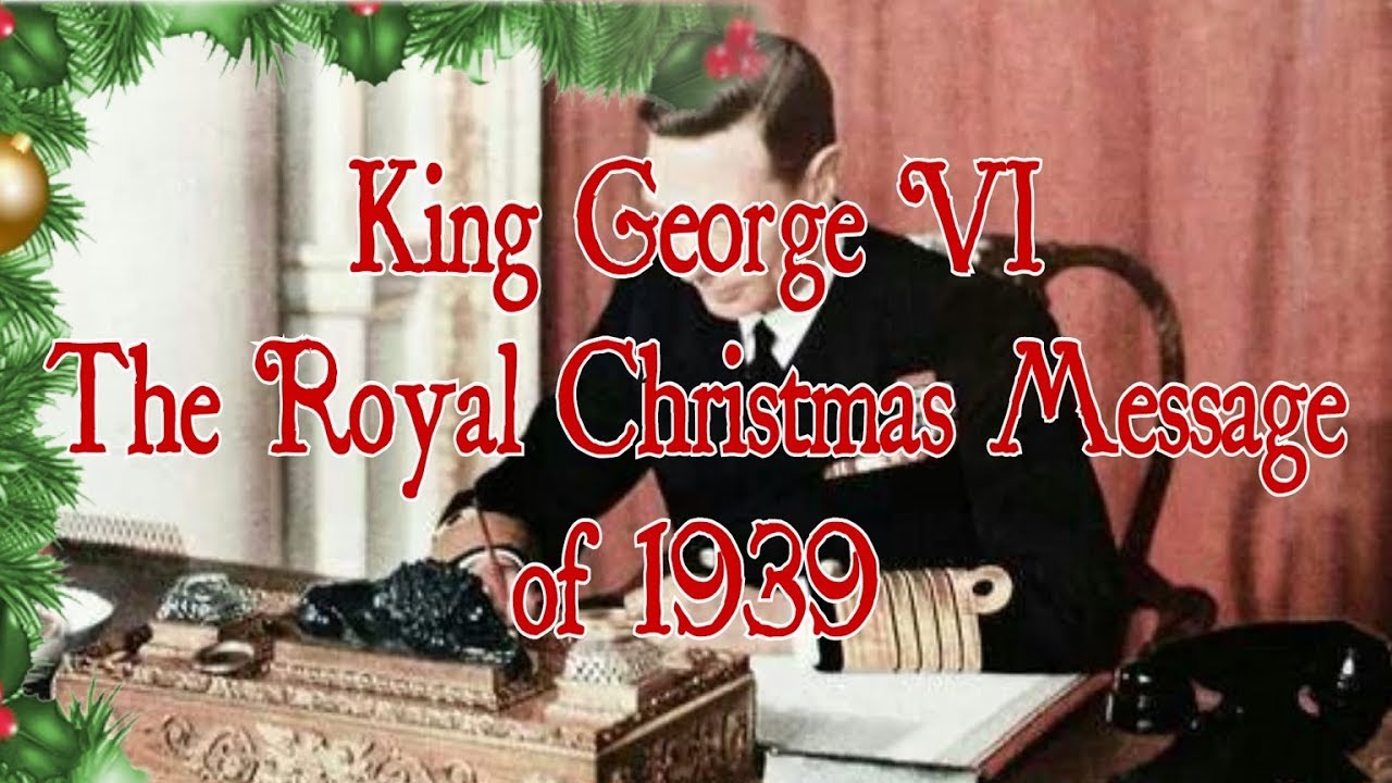 the king's christmas speech 1939