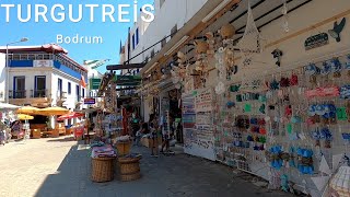 Bodrum Turgutreis Bazaar Walking Tour | August 2022 (Muğla/Turkey)