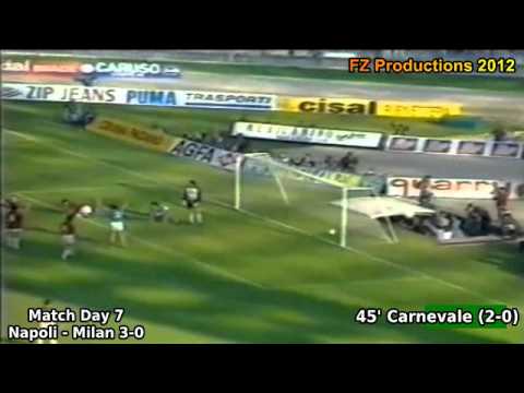 Road to Scudetto - 1989/1990 - SSC Napoli All Goals (part 1/2)