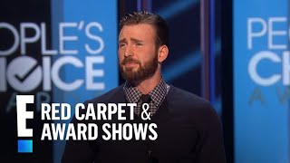 The People's Choice for Favorite Action Movie Actor is Chris Evans | E! People's Choice Awards