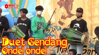 Duet Gendang Musik Ondel-ondel lagu Manuk Dadali