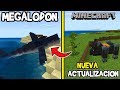 MEGALODON, TIBURÓN, BESTIAS Y Nuevos Aldeanos en Minecraft Nueva actualización Village and Pillage