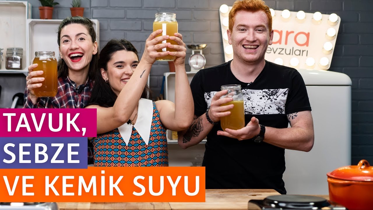 Nefis ve Ekonomik Kemik, Tavuk, Sebze Suyu Nasıl Yapılır? (Ekonomik Yemek Tarifi)