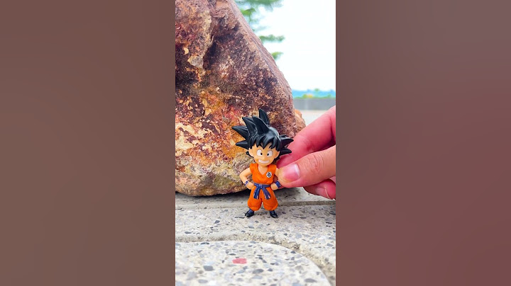 Goku's Secret Appears Behind the Rock 🤐