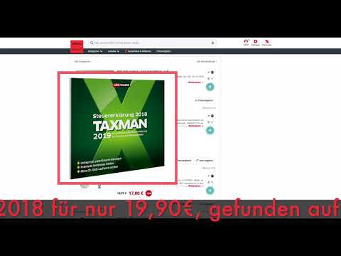 Schnäppchen des Tages 1.02.19 - Lexware TAXMAN 2019 - Steuererklärung 2018