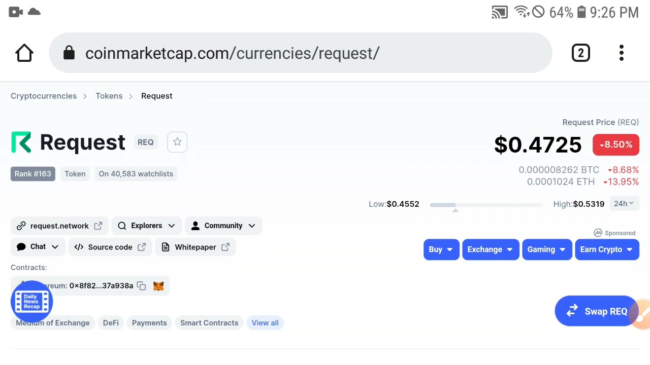 Request Headache Update🤕 || Request Price Prediction || Crypto Analysis