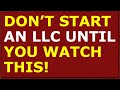 Starting an llc common mistakes to avoid ignore at your own peril