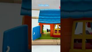 Little house 🏠 with characters #toyhouse #miniaturebuilds #miniprojects