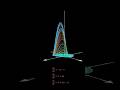 Rössler Attractor | Beautiful Chaos Theory Visualization in 3D #mathematics #animation #calculus
