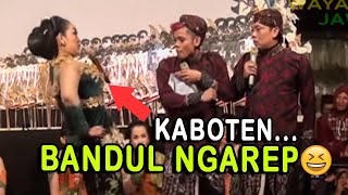 Peye terlucu + Lusi Brahman : Mbak Lusi mlaku kaboten bandul - Jan gak iso nahan ngguyu wk..wk