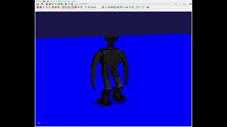 Stepping Test with Choreonoid