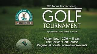 CCU 16th Annual Homecoming Golf Tournament
