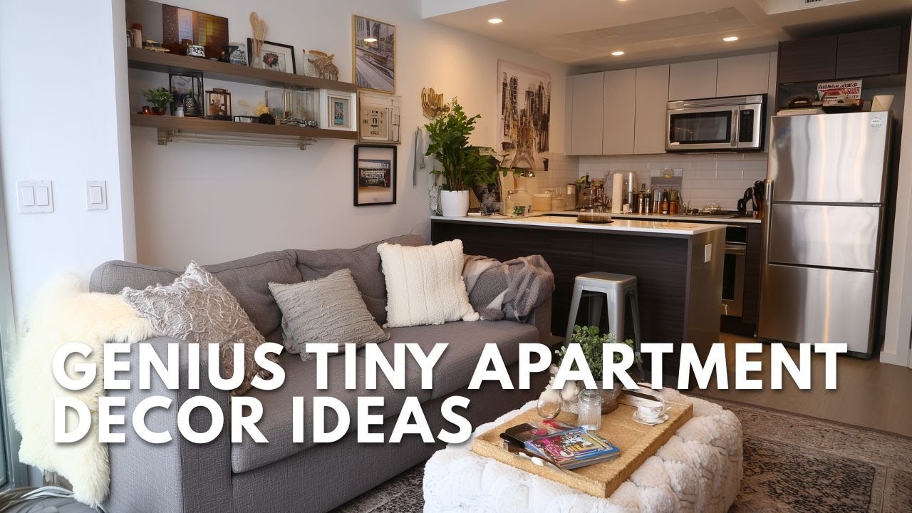 Genius Tiny Apartment Decor Ideas | Transform Small Spaces with Smart ...