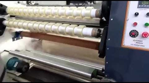 Transparent Tape Slitting Machine By Accurate Engineers, Ahmedabad