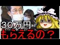 新型コロナで現金給付1世帯30万を給付？本当にされるの？ゆっくり解説