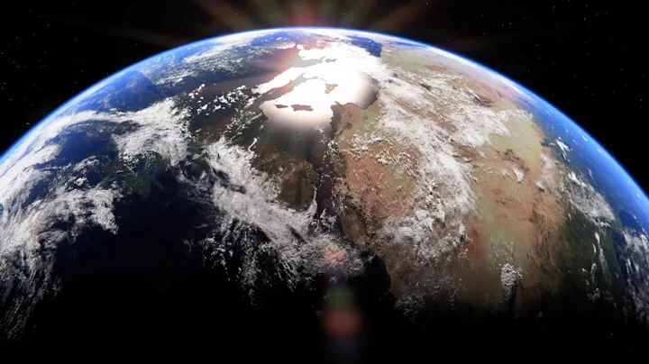 LA  TERRA  DALLO  SPAZIO  (Music : SATELLITE by St...