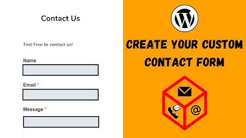Custom Contact Form | WordPress Contact Plugin | A-Z Blogging Series | Step by Step Tutorial 2021