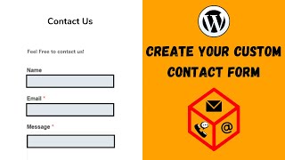 Custom Contact Form | WordPress Contact Plugin | A-Z Blogging Series | Step by Step Tutorial 2021