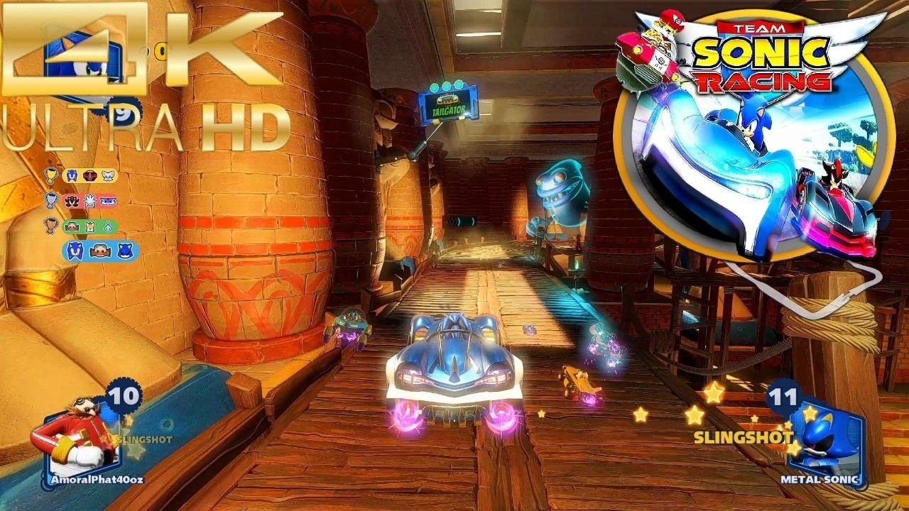 Team Sonic Racing PC Online Co-op PvE 4K Gameplay 2026