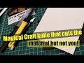 Magical craft Cutters for EVA and foam core board that don't cut you