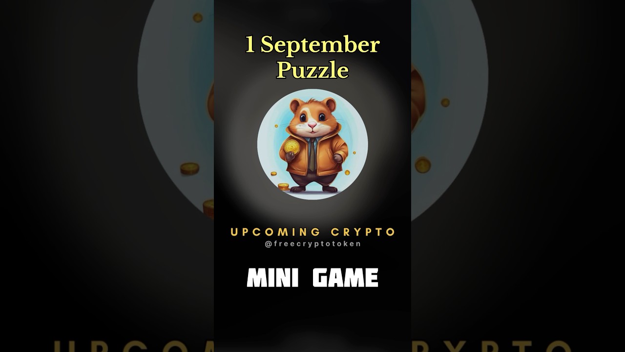 1 September puzzle solving hamster 