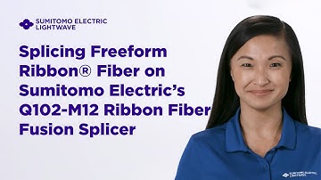 Splicing Ribbon Fiber on Sumitomo Electric