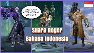 Suara Roger Bahasa Indonesia Hero Mobile Legends