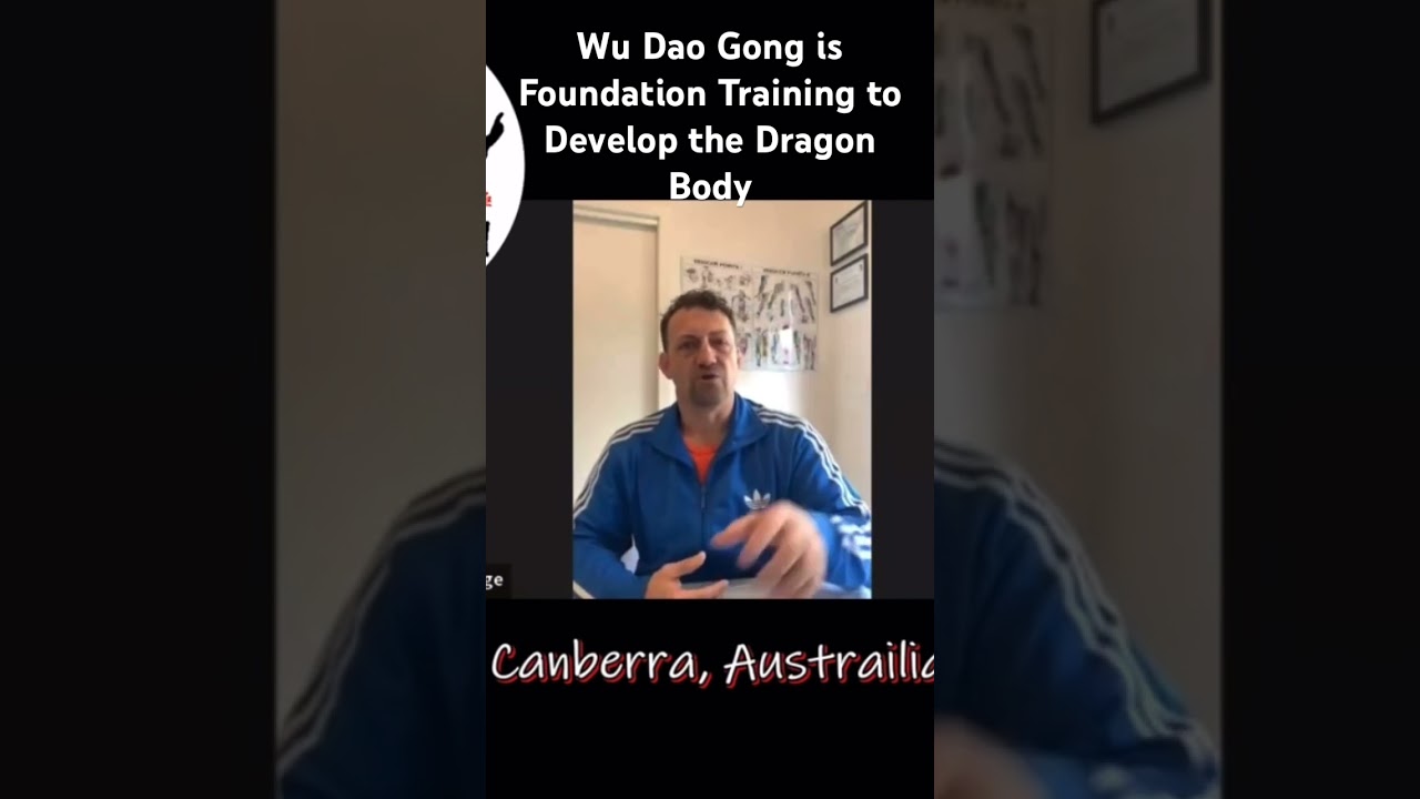 Wu Dao Gong is Foundation Training for developing the Dragon Body: Sifu Chris Radnedge