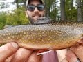 Adirondack St. Regis Canoe & Hammock Camping & Brook Trout Fishing in Autumn Adirondack St. Regis Canoe & Hammock Camping & Brook Trout Fishing in Autumn