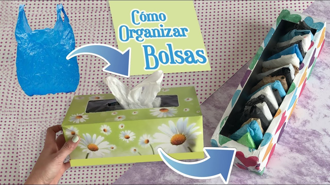 Organizar bolsas de plastico Organizar bolsas de plastico