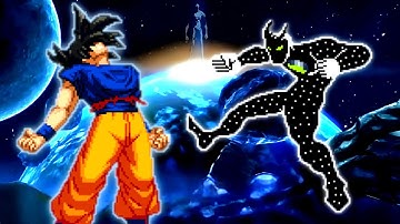 Son Goku V3.4 OP (all form) VS Ben 10 Ultimate Alien V2 OP (all form) in Jump Force Mugen