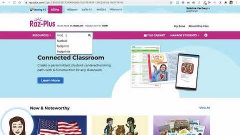 How to access Reading A to Z through Raz Kids