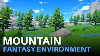 FREE Stylized Mountain 3D Asset Pack for Unity ⛰️