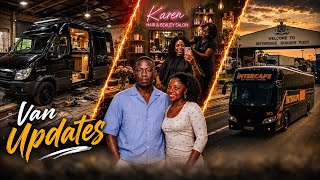VAN CONVERSION UPDATE | SALOON | TRAVELLING TO BEITBRIDGE 🛣️