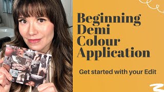 Demi Colour Tutorial - Basic Application Tips