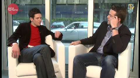 Marc Thorpe at the ZonaTortona.TV + DeTnk.TV Studio  Milan 2009