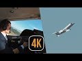 4K Learjet 60XR HIGH PERFORMANCE TAKE OFF