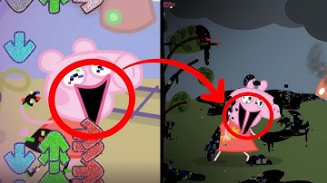 References in FNF Vs Pibbified Peppa Pig x FNF | Come and Learn with Pibby