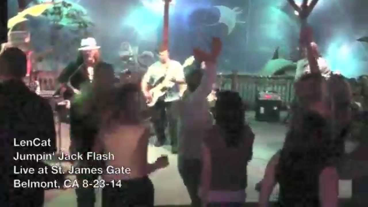 LenCat at St James Gate 8-23-14 Jumpin Jack Flash!
