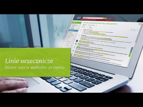 Orzeczenia w programie LEX. Różne metody wyszukiwania.