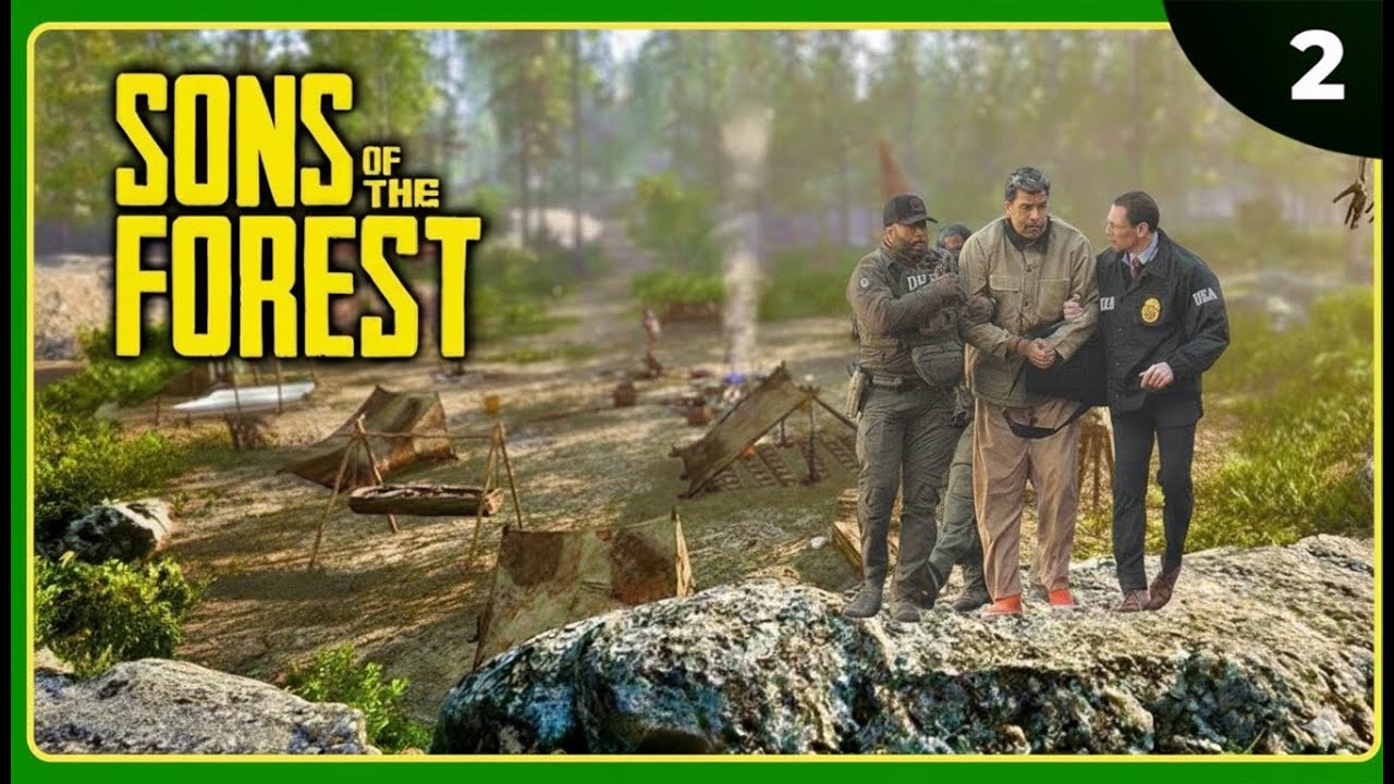 POR FIN NOS ASENTAMOS 🔥🌲 | Base + PISTOLA en Son of the Forest