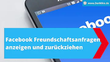 Wie bekommt man Freundschaftsanfragen bei Facebook?