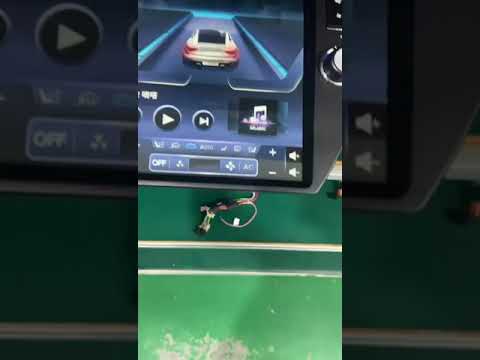 Toyota Prado android Tesla navigation - Touch AC - Switch and Full Digital Dashboard . Car Play