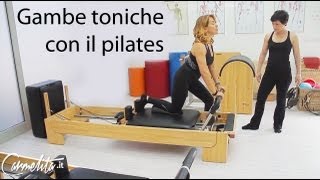 Barbara d'Urso - Glutei sodi con il pilates