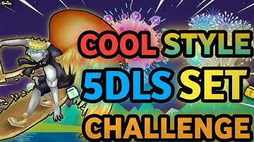 SPECIAL 5 DLS COOL STYLE SET CHALLENGE (NEW SET!!) | Growtopia - Set Challenge #221