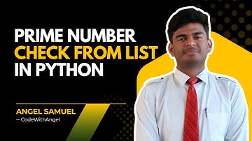 ✅ Check Prime Numbers from a List in Python 🐍 | Input 10 Numbers 🔢 #pythonprogram