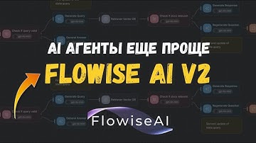 Как собрать ии агента в новом Flowise AI за 5 минут! | Пошаговая инструкция 2025