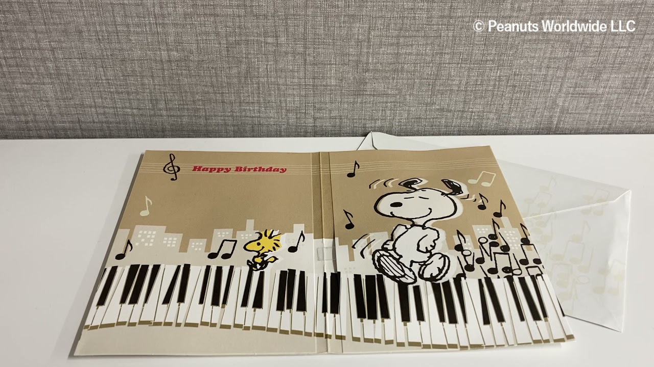 スヌーピー ジャズピアノIII【誕生お祝い／オルゴール】 – 日本ホール