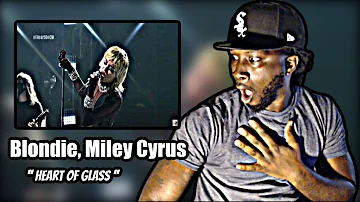 FIRST TIME HEARING! Blondie, Miley Cyrus - Heart Of Glass | REACTION